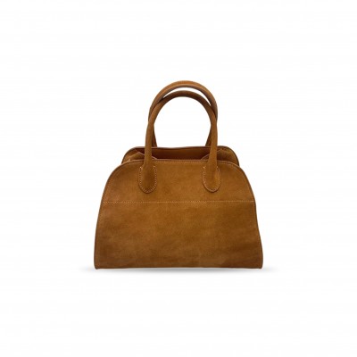 THE ROW MARGAUX 10 LEATHER HANDBAG (25*18*16cm)